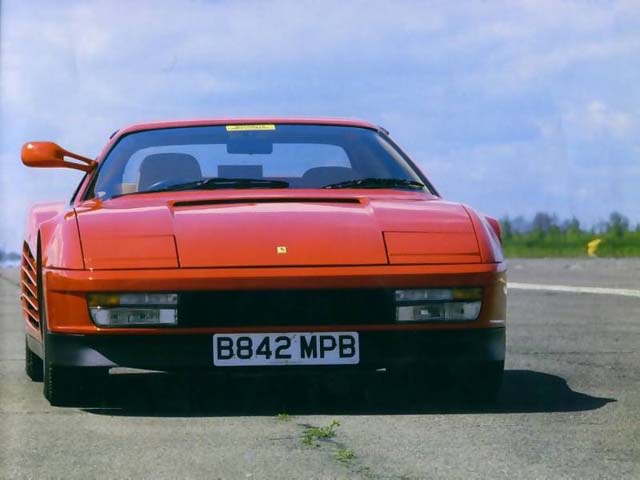 Ferrari (640Wx480H) - A friend's ferrari. Looks real nice, huh? 