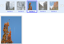 Snapshot of Carousel Spotlight Example